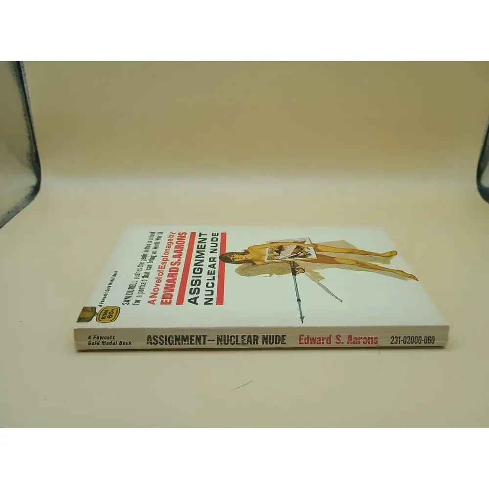 Assignment: Nuclear Nude by Edward S. Aarons - vintage 1968 PBO, McGinnis GGA